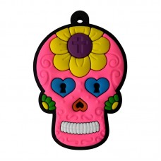 LD001 - Caveira Mexicana Rosa